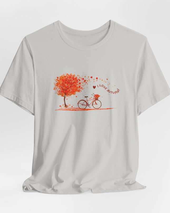 "I Love Autumn" Unisex Jersey Short Sleeve Tee
