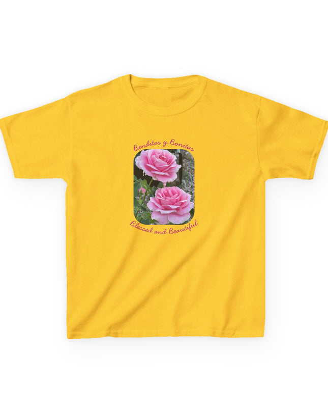 "Blessed and Beautiful" Kids Heavy Cotton Tee