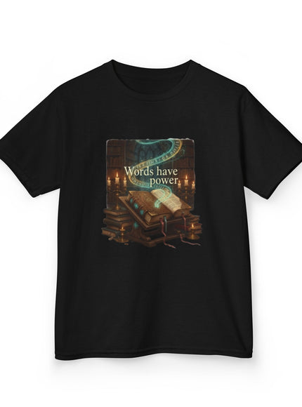 "Words Have Power" Kids Heavy Cotton Tee