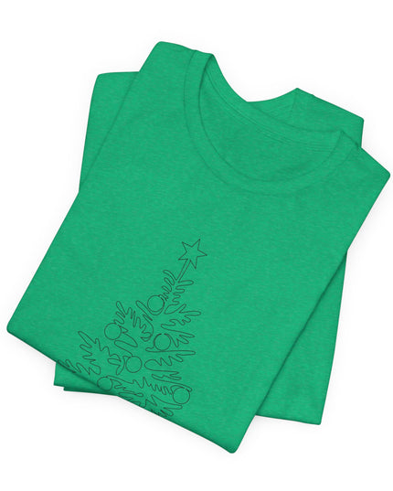 "Christmas Tree" Unisex Jersey Short Sleeve Tee