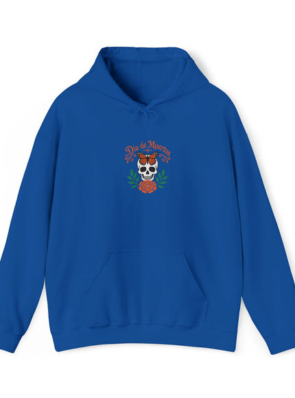 "Día de Muertos" Unisex Heavy Blend Hooded Embroidered Sweatshirt