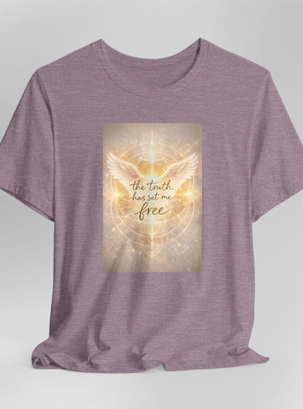 "The Truth Has Set Me Free" Unisex Jersey Short Sleeve Tee