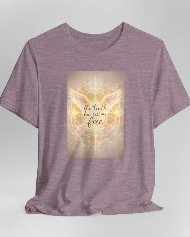 "The Truth Has Set Me Free" Unisex Jersey Short Sleeve Tee