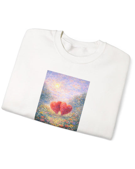 "Valentine's Day - Monet Style" Unisex Adult Sweatshirt