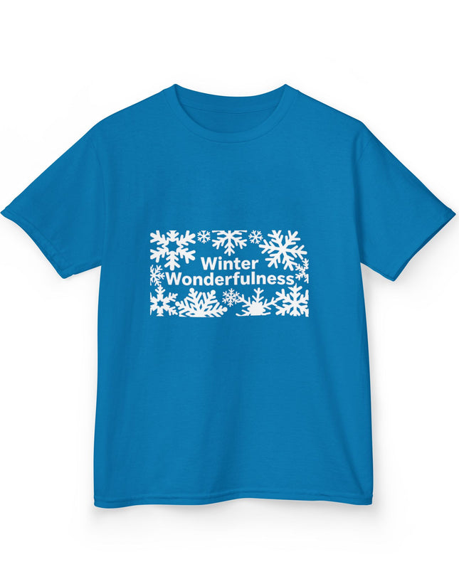 "Winter Wonderfulness" Kids Heavy Cotton Tee