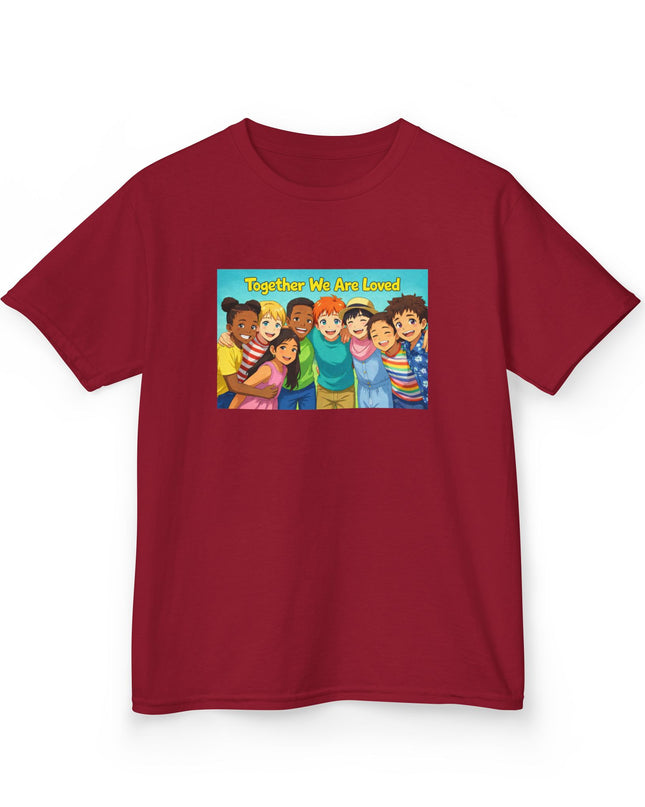 "Together We Are Loved" Kids Heavy Cotton Tee