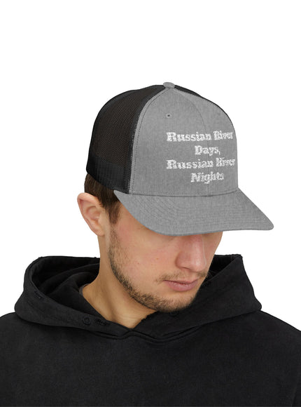 "Russian River Days, Russian River Nights" Snapback Trucker Cap