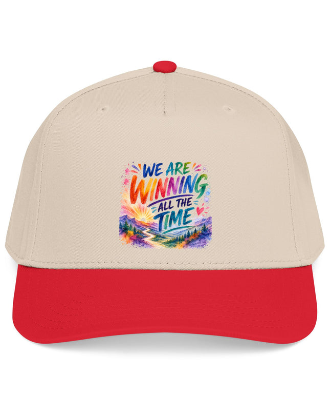 "We are Winning all the Time" Mid Profile Baseball Cap
