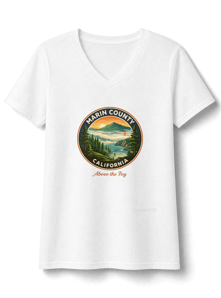 "Above the Fog" Women's Fan Favorite V-Neck Tee