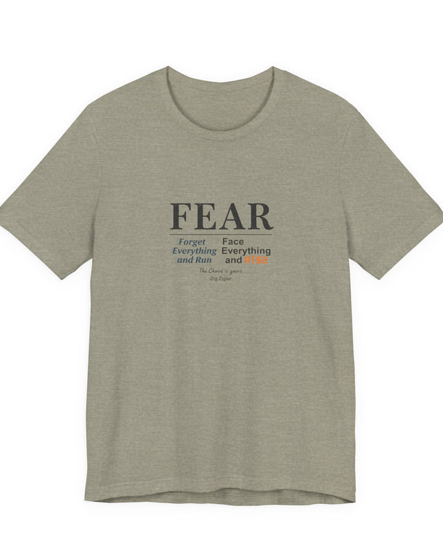 "FEAR" Unisex Jersey Short Sleeve Tee