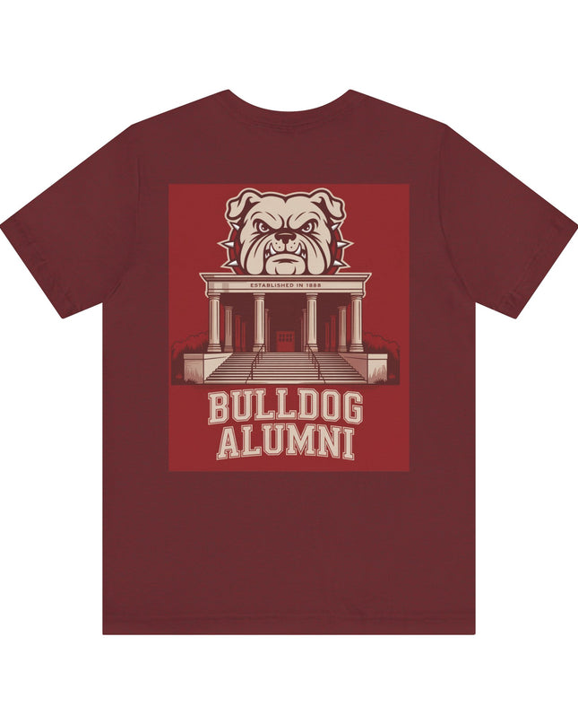 "Bulldog Alumni" Unisex Jersey Short Sleeve Tee