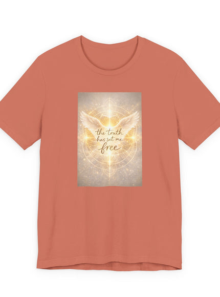 "The Truth Has Set Me Free" Unisex Jersey Short Sleeve Tee