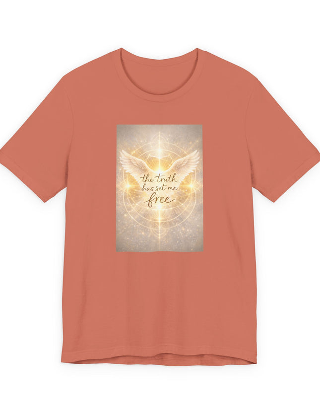 "The Truth Has Set Me Free" Unisex Jersey Short Sleeve Tee