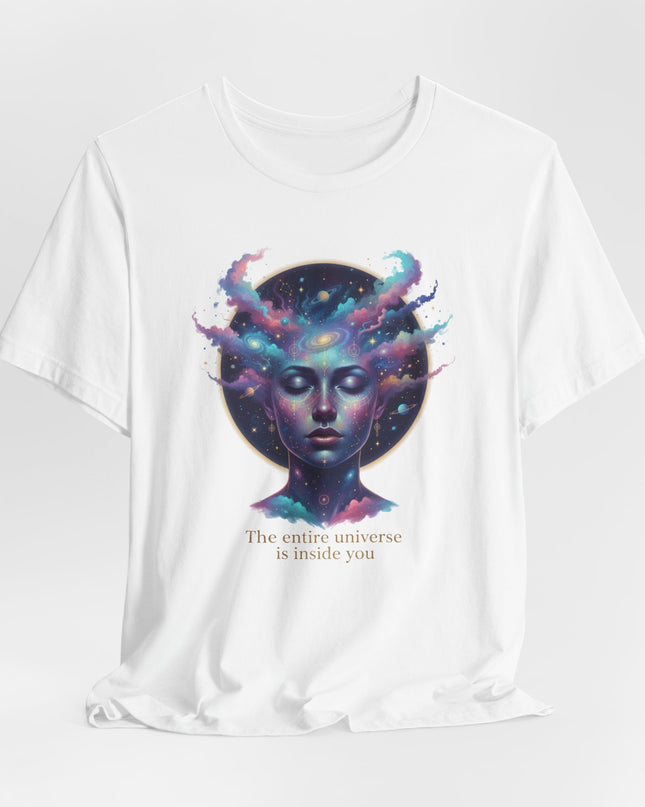 "The Universe is Inside of You" Unisex Jersey Short Sleeve Tee