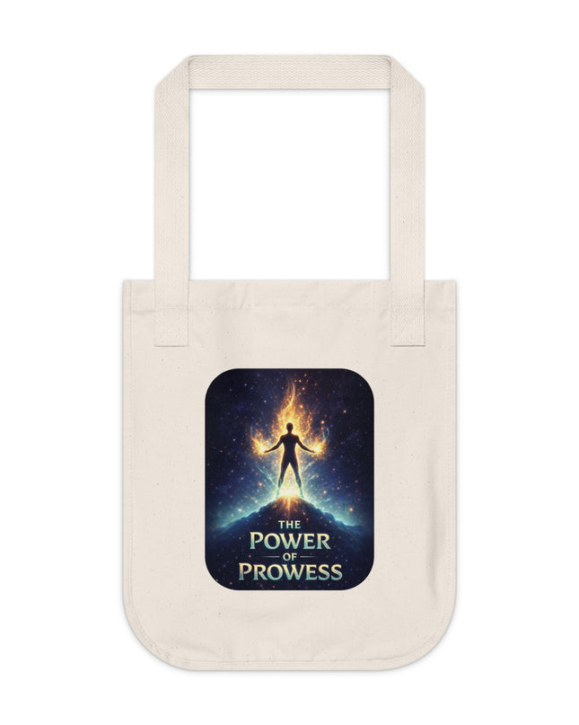 "The Power of Prowess" Organic Canvas Tote Bag