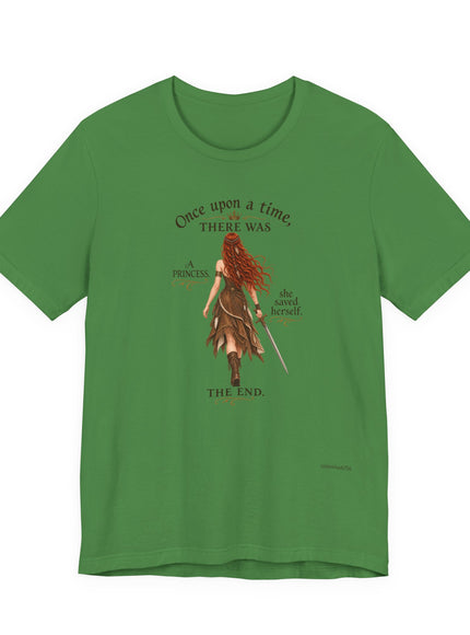 "She Saved Herself V5" Unisex Jersey Short Sleeve Tee