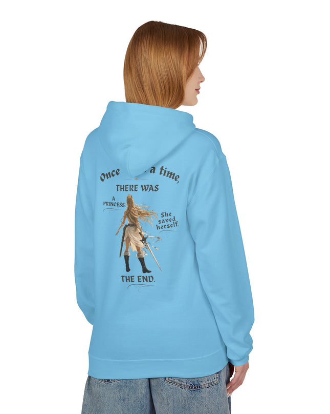 "Once Upon a Time V2" Front and Back Unisex Midweight Softstyle Fleece Hoodie
