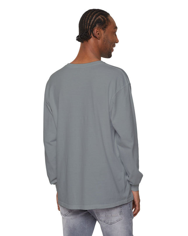 "Courageous Change Happening Within" Unisex Garment-dyed Long Sleeve T-Shirt