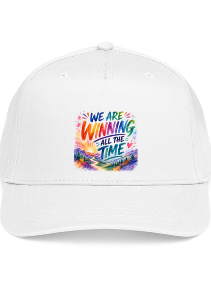 "We are Winning all the Time" Mid Profile Baseball Cap