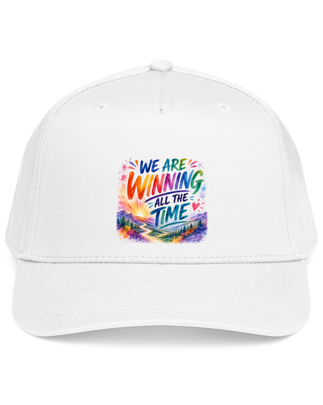 "We are Winning all the Time" Mid Profile Baseball Cap