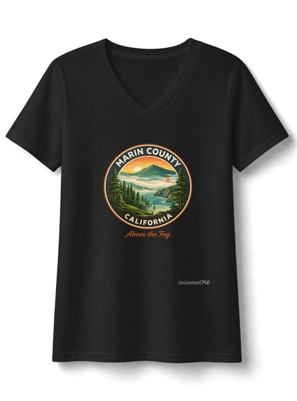 "Above the Fog" Women's Fan Favorite V-Neck Tee