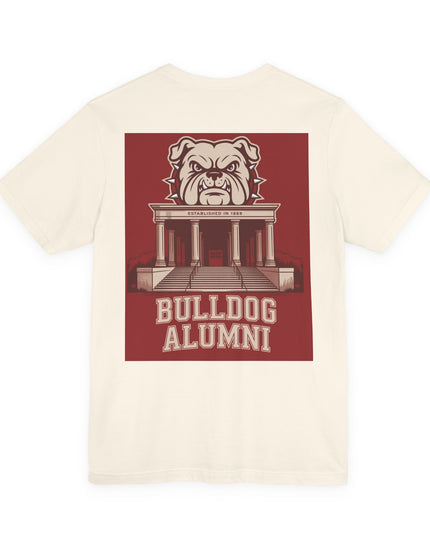 "Bulldog Alumni" Unisex Jersey Short Sleeve Tee