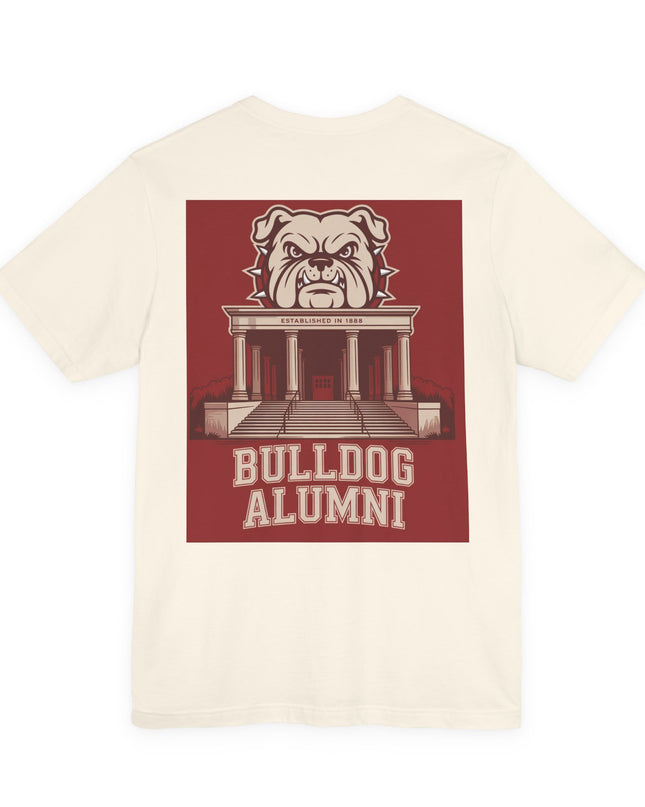 "Bulldog Alumni" Unisex Jersey Short Sleeve Tee