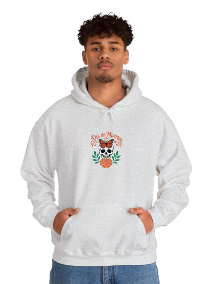 "Día de Muertos" Unisex Heavy Blend Hooded Embroidered Sweatshirt