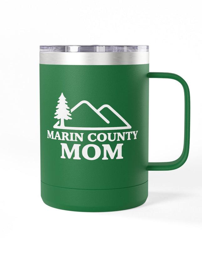 "Marin Country Mom" Coffee Mug Tumbler, 15oz