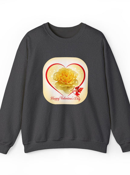 "Happy Valentine's Day" Unisex Adult Sweatshirt
