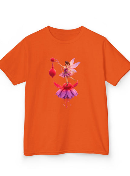 "Fuchsia Fairy" Kids Heavy Cotton Tee