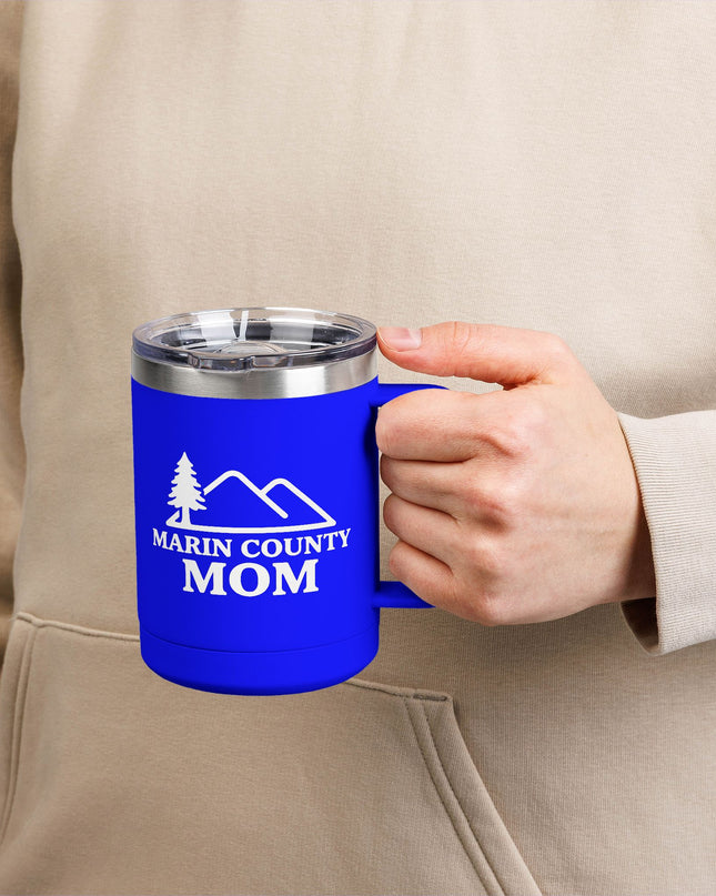 "Marin Country Mom" Coffee Mug Tumbler, 15oz