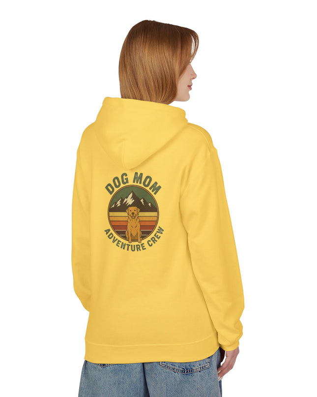 "Dog Mom" Unisex Midweight Softstyle Fleece Hoodie