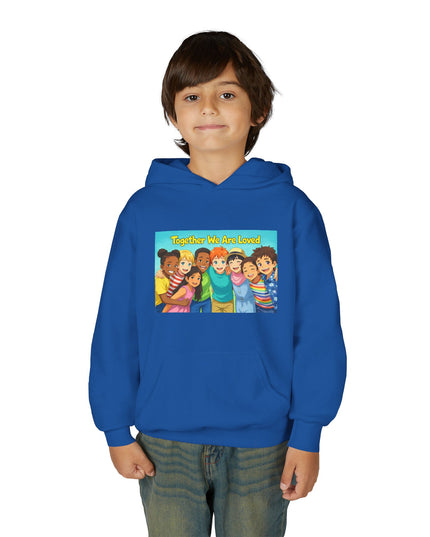 "Together We Are Loved" Youth Hooded Sweatshirt