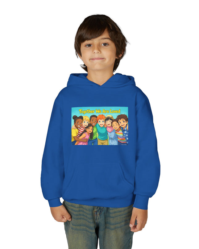 "Together We Are Loved" Youth Hooded Sweatshirt