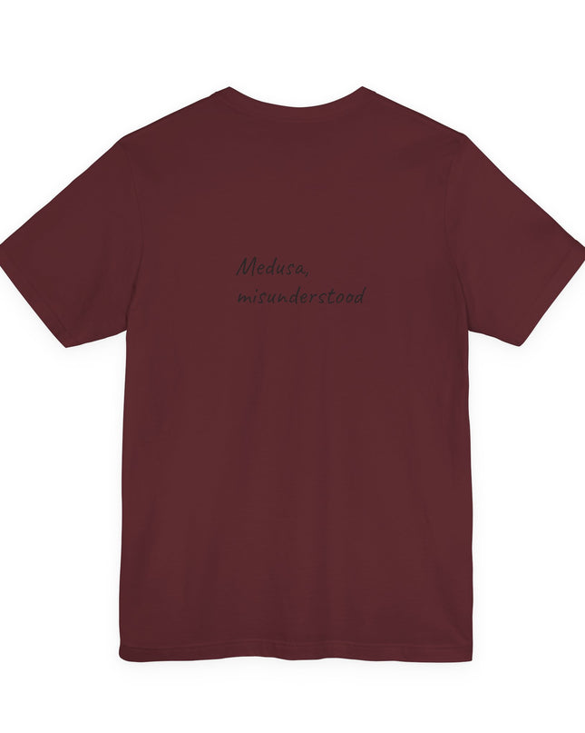 "Medusa, misunderstood" Unisex Jersey Short Sleeve Tee