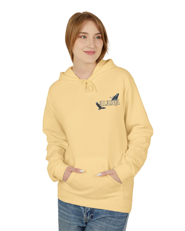 "Alaska" Unisex Midweight Softstyle Fleece Hoodie