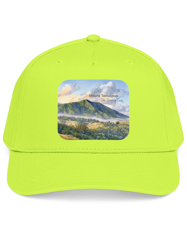 "Mount Tamalpais, the Sleeping Lady" Mid Profile Baseball Cap