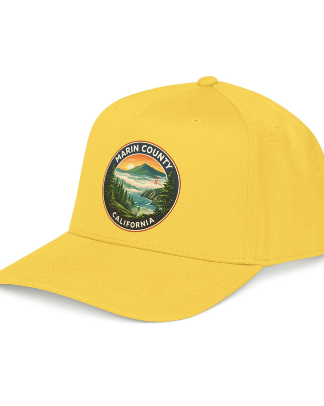 "Marin County, Above the Fog" Mid Profile Baseball Cap
