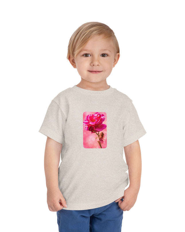 "Fairy Rose" Toddler Short Sleeve Tee