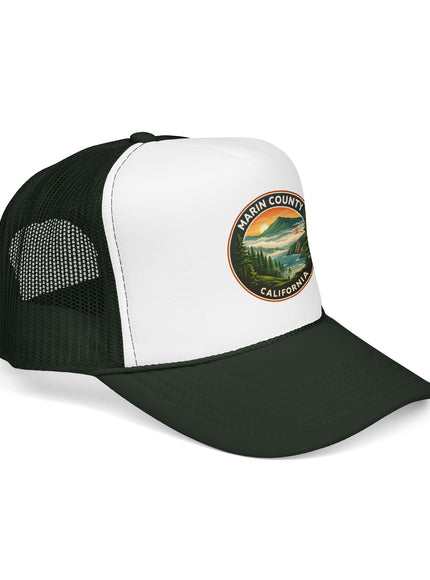 "Marin County, Above the Fog" Foam Trucker Hat