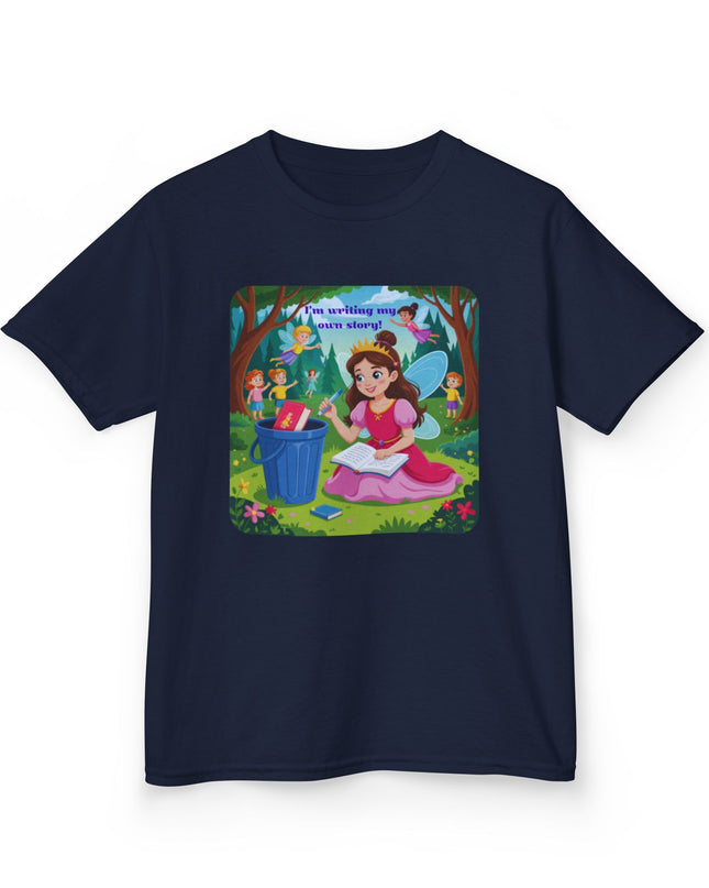 "I'm Writing my Own Story!" Kids Heavy Cotton Tee