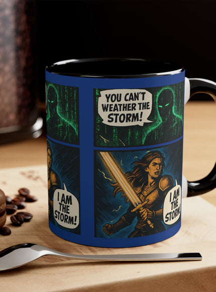 "I Am the Storm" Accent Mug