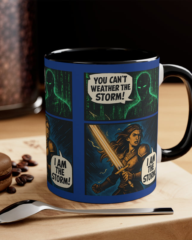 "I Am the Storm" Accent Mug