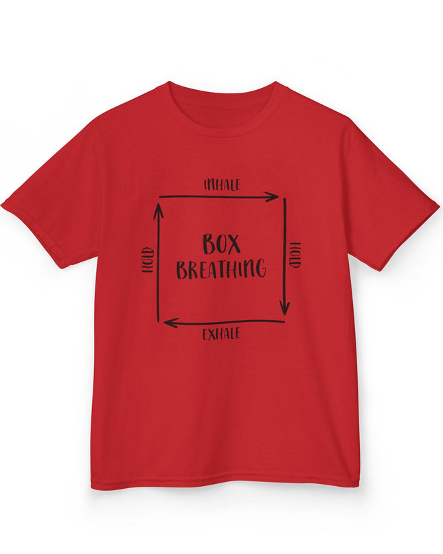 "Box Breathing" Kids Heavy Cotton Tee