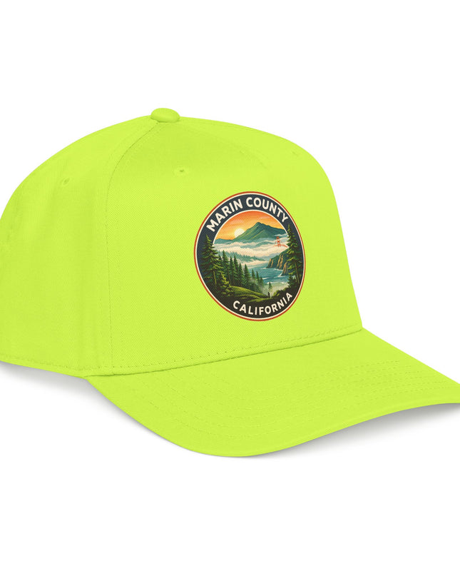 "Marin County, Above the Fog" Mid Profile Baseball Cap