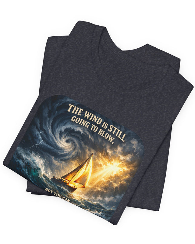 "Shift your Sails" Unisex Jersey Short Sleeve Tee