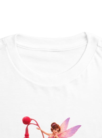 "Fuchsia Fairy" Toddler Short Sleeve Tee