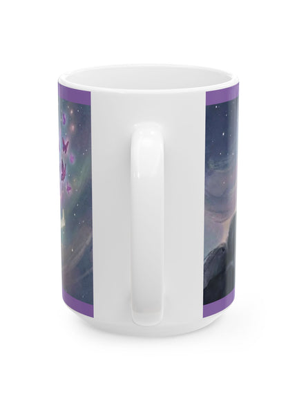 "Be the Rainbow in Someone's Dark Cloud" Ceramic Mug, (11oz, 15oz)