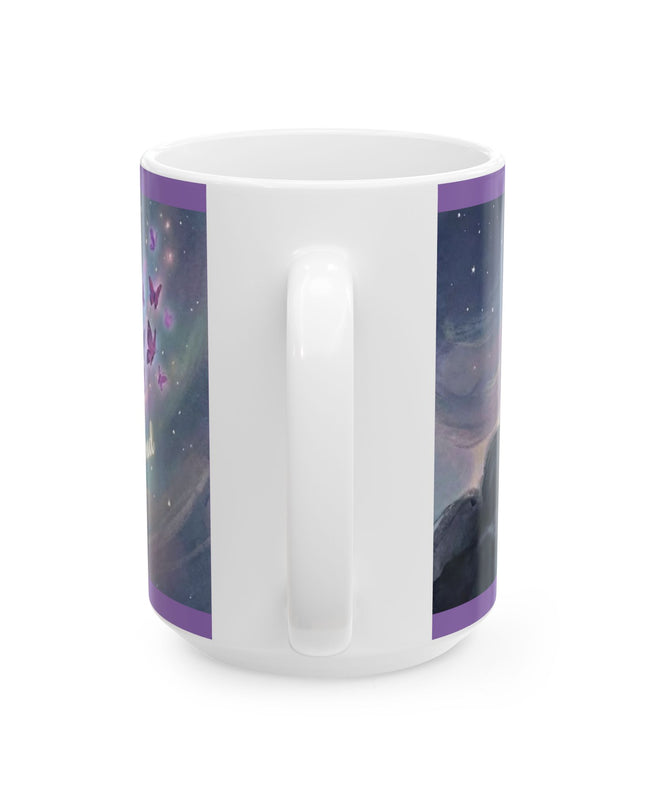 "Be the Rainbow in Someone's Dark Cloud" Ceramic Mug, (11oz, 15oz)